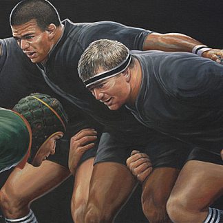 Demolition Men - Hand-signed by Richie McCaw, Kevin Mealamu, Tony Woodcock !!!