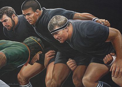 Demolition Men - Hand-signed by Richie McCaw, Kevin Mealamu, Tony Woodcock !!!